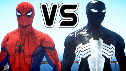 Black Spiderman vs Spider-Man (Civil War)