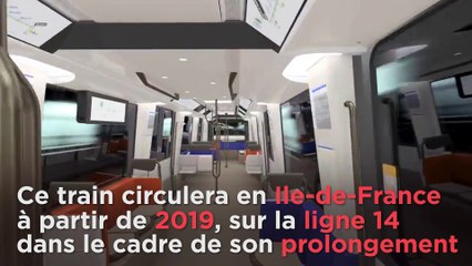 Voici à quoi ressemblera le nouveau métro parisien