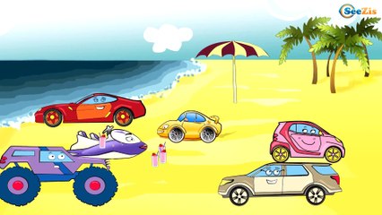 Cartoons for children. Monster Truck and Cars. Car Wash & Tow Truck Adventures. Fire Truck Vehicles