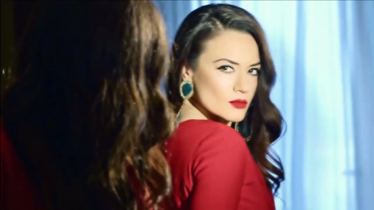 Practicing "The Look" in front of the mirror