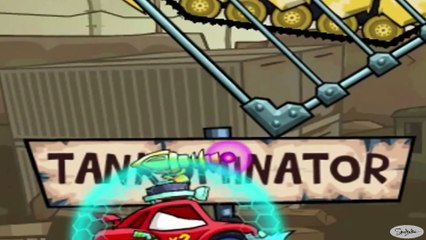 Мультики про машинки. Гоночная машина против Танка. Страшная западня. Тики Таки Машинки