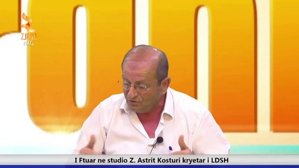 Zjarr Televizion: ZBARDHI - I ftuar ne Studio kryetari I LDSH Astrit Kosturi