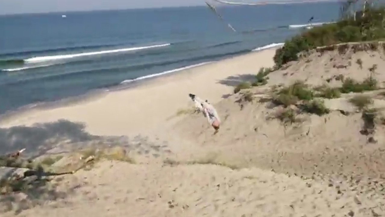 Fail - Cette fille saute d'un arbre avec une corde !
