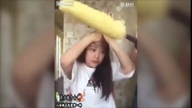 Corn drill challenge woman left with massive bald patch hits back at claims hair loss is fake