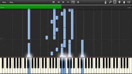 Minecraft - Moog City - Piano tutorial ( Synthesia )