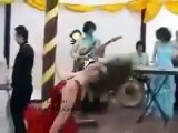 Drunk Woman Ruins Wedding by Pole Dancing