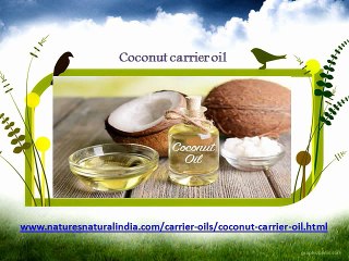 Pure and Natural Carrier oils