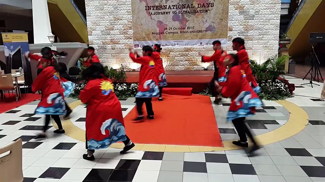 YOSAKOI Soran - Soran bushi by BINUS Taiyou Soran (太陽ソーラン) @ BINUS International Day 2015.10.29
