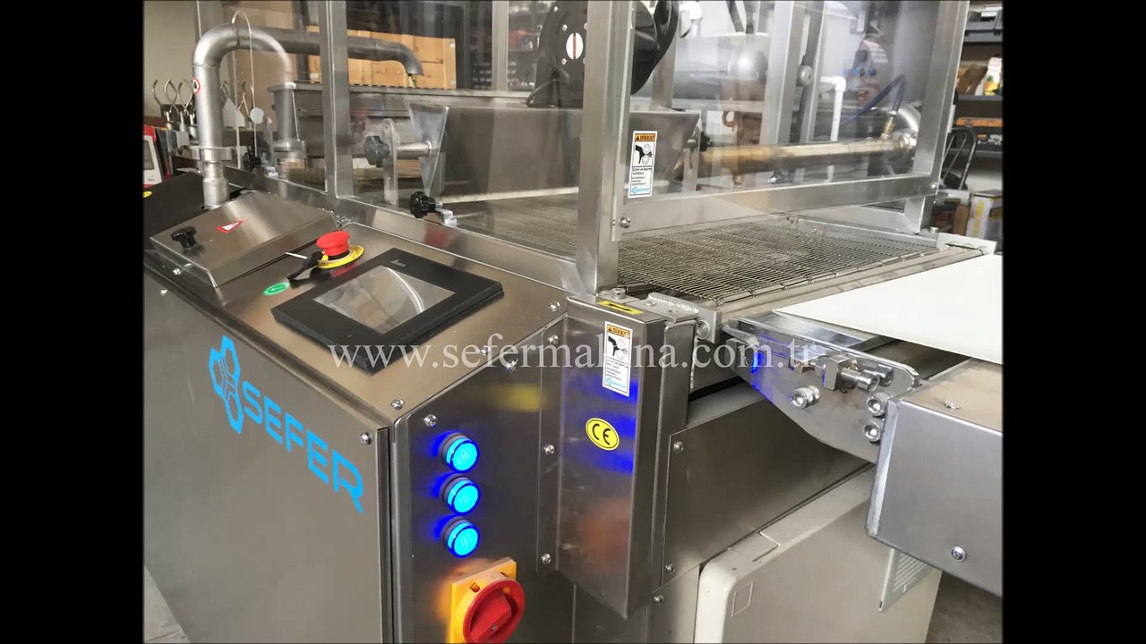 Çikolata Kaplama Makinası - Lokum Kaplama Mak