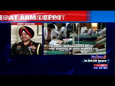 17 Killed in Major Fire at Maharashtra's Biggest Arms Depot