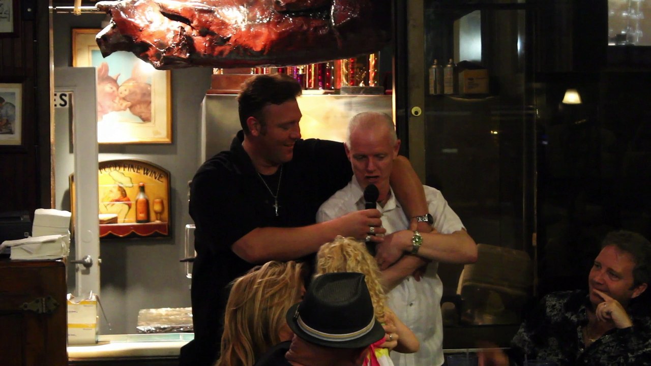 Scott Michael, Colin Paul, Chris Drummond sing 'Can't Help Falling In Love' Elvis Week 2013