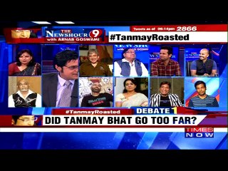 The Newshour Debate: Is #TanmayRoasted Offensive? Experts Weigh In 🎤