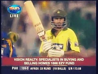 Best Over Ever Played - by Shahid Afridi - 6 Sixes in One Over!!