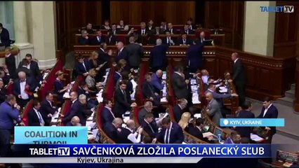 SAVCENKOVA ZLOZILA POSLANECKY SLUB