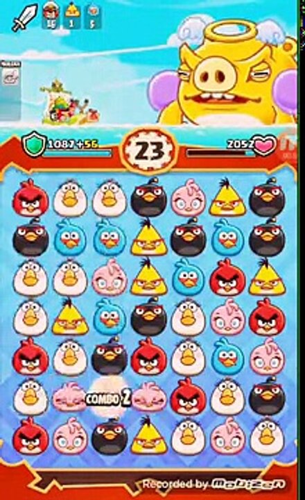 Angry birds fight#2 monstro porco