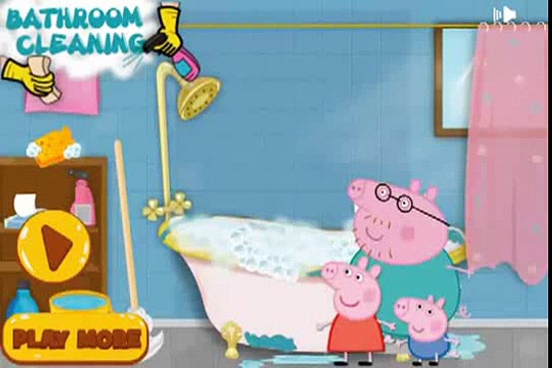 Peppa Pig Cleaning Day Cool Kid Peppa Pig Game