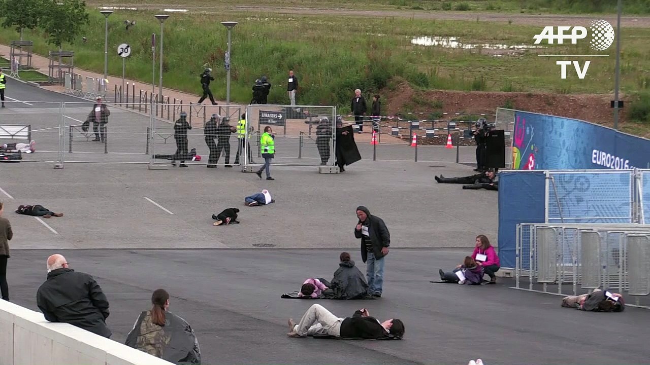 Terroranschlag zur EM: Frankreich probt Ernstfall