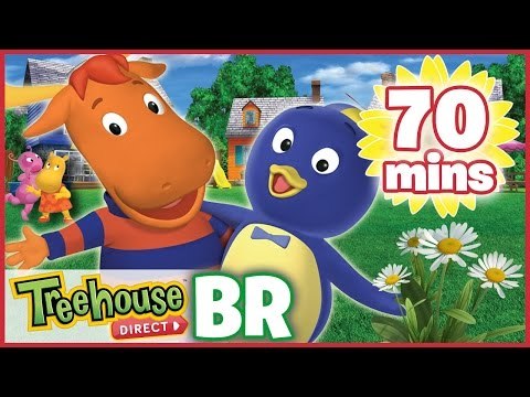 Os Backyardigans - Poder Da Flor E Mais Episódios Para Crianças - Primavera Compilação De 70 Mins