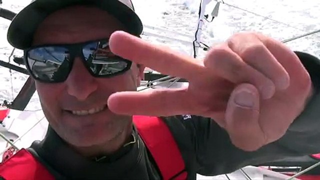 La Transat New-York Vendée (Les Sables) : A bord de Maître CoQ avec Jérémie Beyou