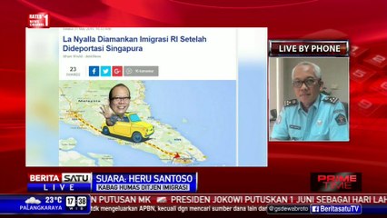 Over Stay, La Nyalla Dipulangkan ke Tanah Air