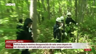 Pais castigam filho de sete anos abandonando-o na floresta