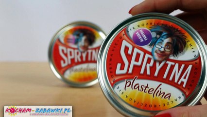 Sprytna Plastelina - Odkryj Mega Pomarańczową Śladówkę Hokus-Pokus i Bladoniebieską Fantom Alaska!