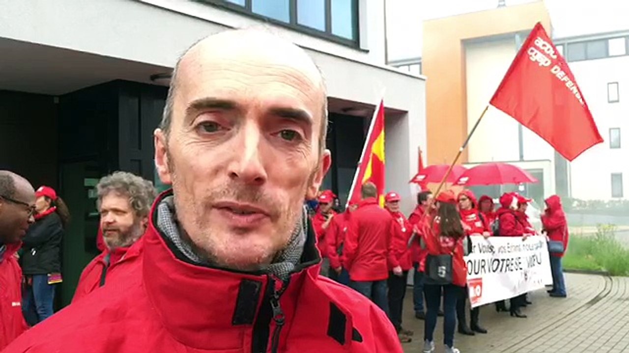 La Meuse-Luxembourg - grève du mardi 31 mai à Arlon.