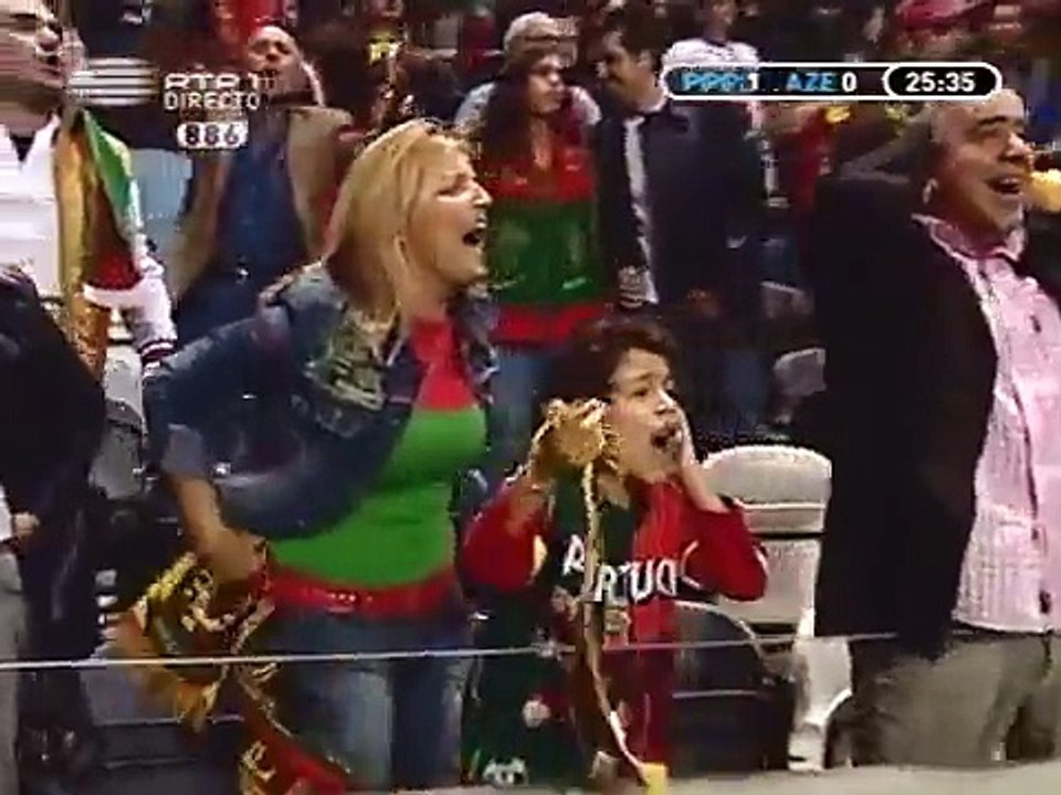 Cristiano Ronaldo super goal disallowed Portugal-Azerbaijan