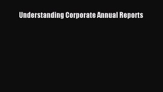For you Understanding Corporate Annual Reports