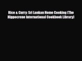 Download Rice & Curry: Sri Lankan Home Cooking (The Hippocrene International Cookbook Library)