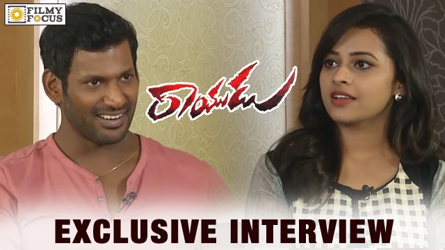 Vishal, Sri Divya Interview about Rayudu Movie Success - Filmyfocus.com