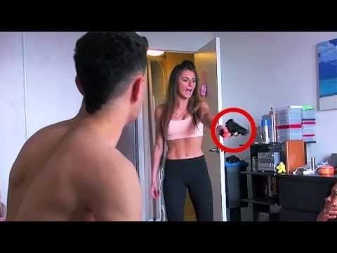 Girlfriend vs. Boyfriend Pranks Compilation Top 5 Pranks 2016 - Top 10 pranks 2016 - Kissing Pranks