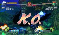 Ultra Street Fighter IV-Kampf: Oni gegen Blanka