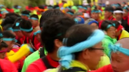 Onbashira, the deadly log-riding festival of Japan
