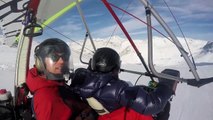 Microflight flight round the french alps (Tignes & Val D'isere)