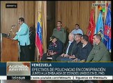 Pdte. venezolano dice que Miranda está ocupado por paramilitares