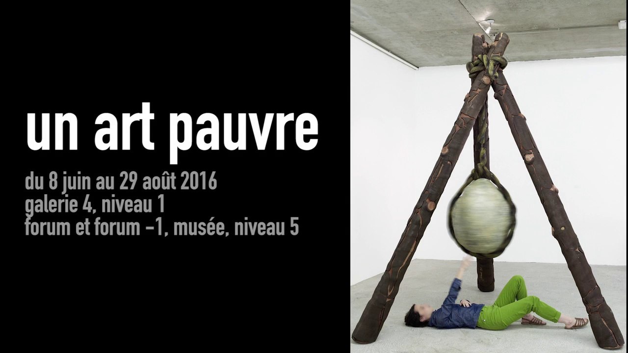 Teaser | Un Art Pauvre | Exposition