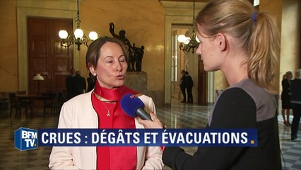 Ségolène Royal: "Il y a un suivi très attentif" des intempéries