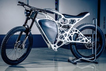 APWorks Light Rider: World’s First 3D-Printed Motorcycle
