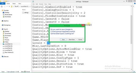 how to change language of dead space 2