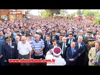 Kahraman şehitlere veda