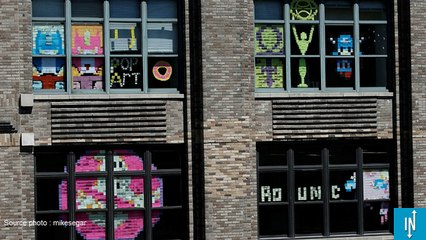 Deux entreprises voisines se font une guerre de post-it avec une fin épique