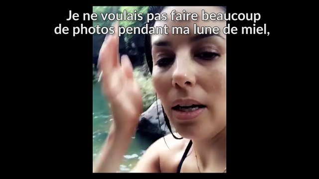 Eva Longoria a partagé sa lune de miel avec ses fans