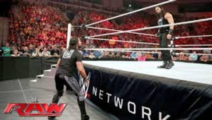 Roman Reigns wants Seth Rollins to prove he's not a coward- Raw, May 30, 2016