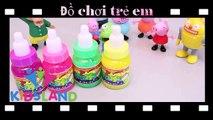 Trò chơi trẻ em cực hay -  Chơi chất nhờn với Peppa Pig -  Chất nhờn ma quái 1