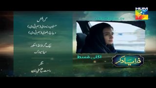 Zara Yaad Kar Episode 13 Promo Hum TV Drama 31 May 2016