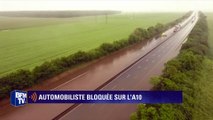 Inondations: l'autoroute A10 bloquée