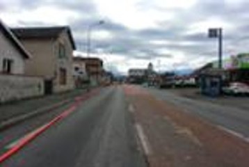 Un garage auto en feu route de Bordeaux