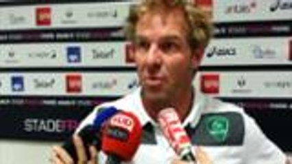 Simon Mannix après le match contre le Stade Français