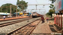 One train chasing the other - Only in India
